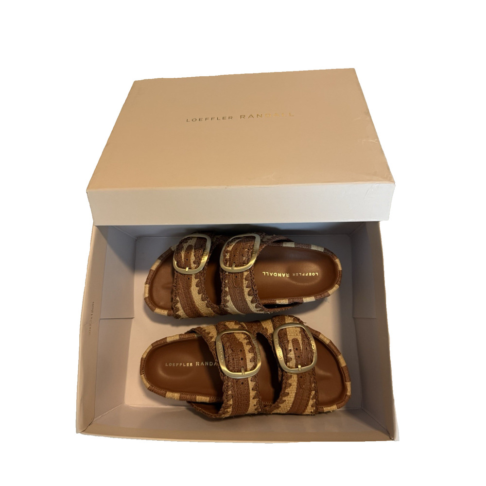 NEW Loeffler Randall Theo Two-Strap Platform Sandals ($325) - Size 6M - Picture 6 of 6